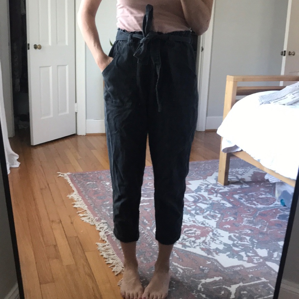Paper bag pants